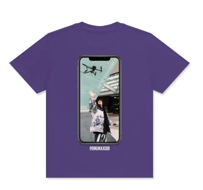 DroneGodMax tee